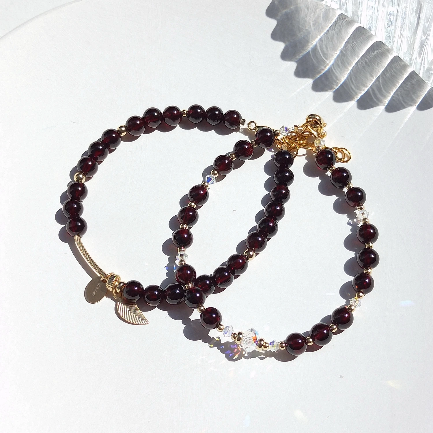 Lii Ji Garnet 14K Gold Filled Charms Bracelet Natural Stone 6mm Handmade Jewelry For Gift
Lii Ji Garnet 14K Gold Filled Charms Bracelet Natural Stone 6mm Handmade Jewelry For Gift