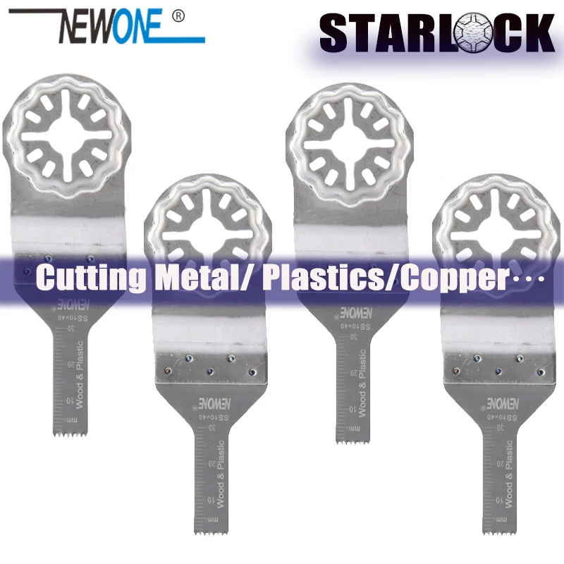 NEWONE Starlock 10*40mm Stainless Steel Saw Blades Fit Power Oscillating Tools Multi-Function Tool For Cutting Wood 
NEWONE Starlock 10*40mm Stainless Steel Saw Blades Fit Power Oscillating Tools Multi-Function Tool For Cutting Wood