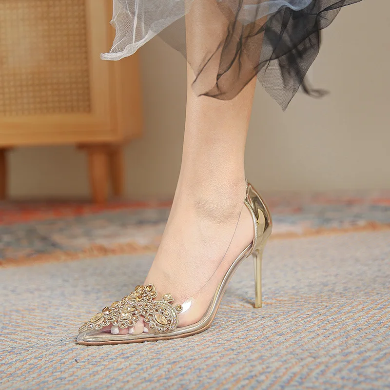 Women Pumps Jelly Fashion High Heels Shoes Women Wedding Shoes Ladies Stiletto Women Heels 2022 New Styles for Women Heel Sandal
Women Pumps Jelly Fashion High Heels Shoes Women Wedding Shoes Ladies Stiletto Women Heels 2022 New Styles for Women Heel Sandal