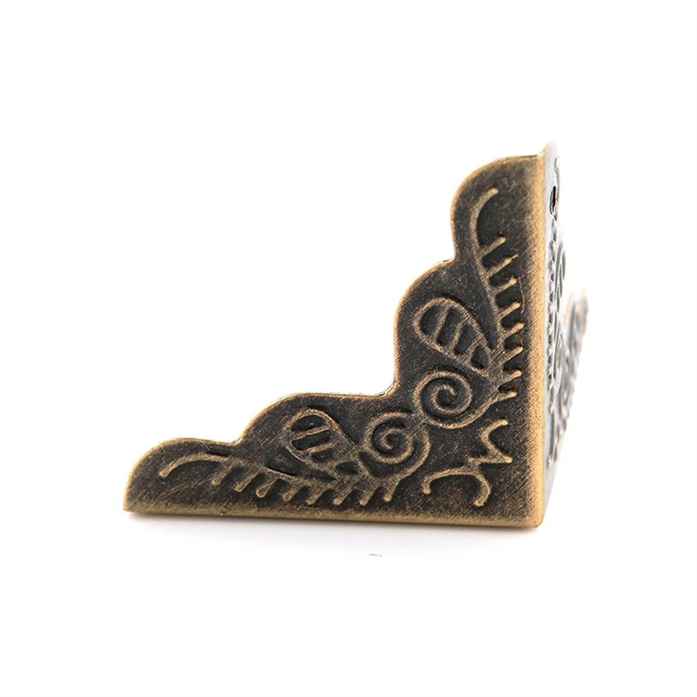 Protector Case Box Corners Brackets Furniture Home Metal Triangle With Screws 12pcs Alloy Carved Decorative Edge
Protector Case Box Corners Brackets Furniture Home Metal Triangle With Screws 12pcs Alloy Carved Decorative Edge