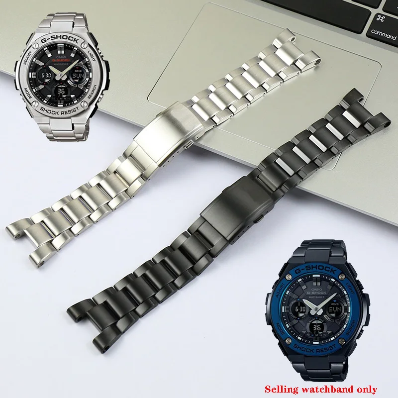 Ремешок для часов из нержавеющей стали для Casio G-Shock, ремешок для часов GST-210 GST-W300 GST-400G S100D/S110D/W110, металлический браслет
Ремешок для часов из нержавеющей стали для Casio G-Shock, ремешок для часов GST-210 GST-W300 GST-400G S100D/S110D/W110, металлический браслет