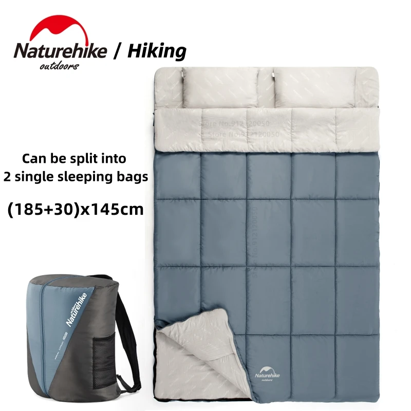 Naturehike Adult Double Cotton Sleeping Bag Outdoor Camping Tent Large Space Keep Warm Autumn Winter Nature Hike Couples Sleep
Naturehike Adult Double Cotton Sleeping Bag Outdoor Camping Tent Large Space Keep Warm Autumn Winter Nature Hike Couples Sleep