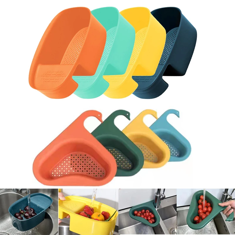 New Kitchen Sink Strainer Leftover Drain Basket Soup Garbage Filter Multifunctional Hanging Drainer Rack Fruit Vegetable Drainer
New Kitchen Sink Strainer Leftover Drain Basket Soup Garbage Filter Multifunctional Hanging Drainer Rack Fruit Vegetable Drainer