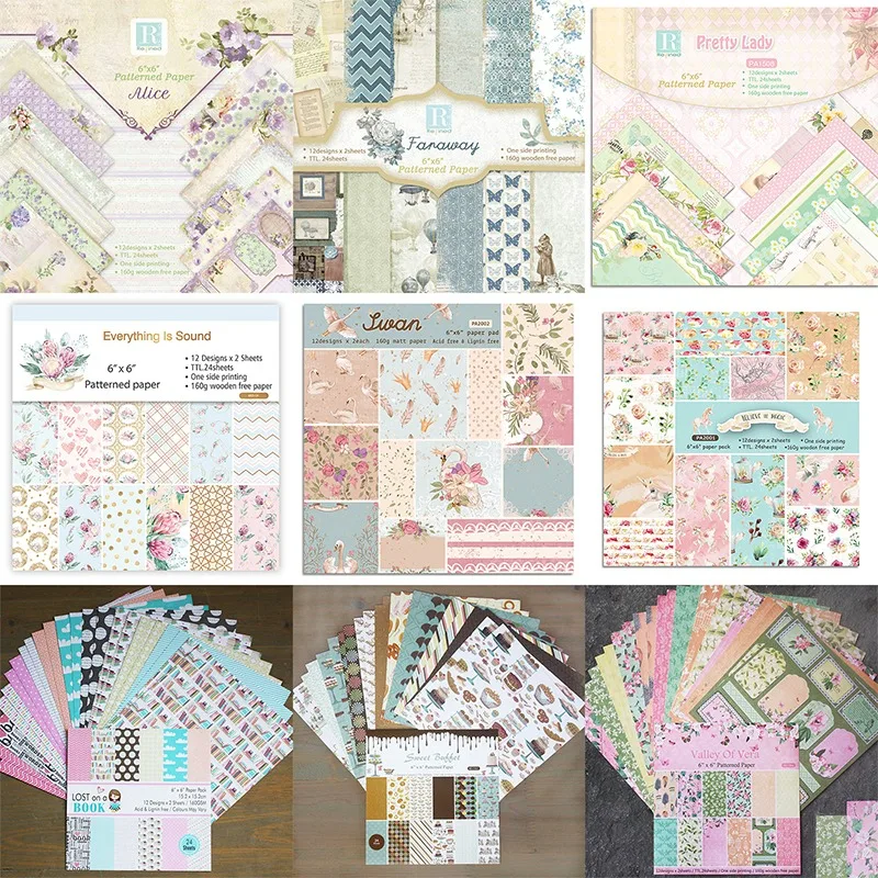 24sheets Flowers Swan Scrapbooking Material Papers Bouquets DIY Gift Bouquets Wrapping Card Making Journal Album Collage Papers 
24sheets Flowers Swan Scrapbooking Material Papers Bouquets DIY Gift Bouquets Wrapping Card Making Journal Album Collage Papers