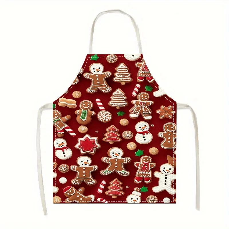 Праздничный фартук с пряниками и рождественской тематикой — идеально подходит для праздничной кулинарии! Противообрастающий фартук новогоднее украшение для дома
Праздничный фартук с пряниками и рождественской тематикой — идеально подходит для праздничной кулинарии! Противообрастающий фартук новогоднее украшение для дома