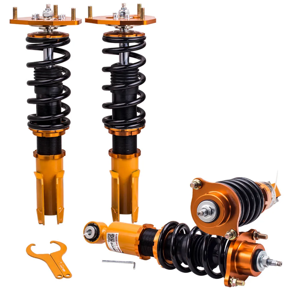 Adjustable Coilover Struts for Mitsubishi Lancer Ralliart (CS6A /CS7A) FWD 02-0 for Lancer Evolution MR Sedan 2005-06 2.0L
Adjustable Coilover Struts for Mitsubishi Lancer Ralliart (CS6A /CS7A) FWD 02-0 for Lancer Evolution MR Sedan 2005-06 2.0L