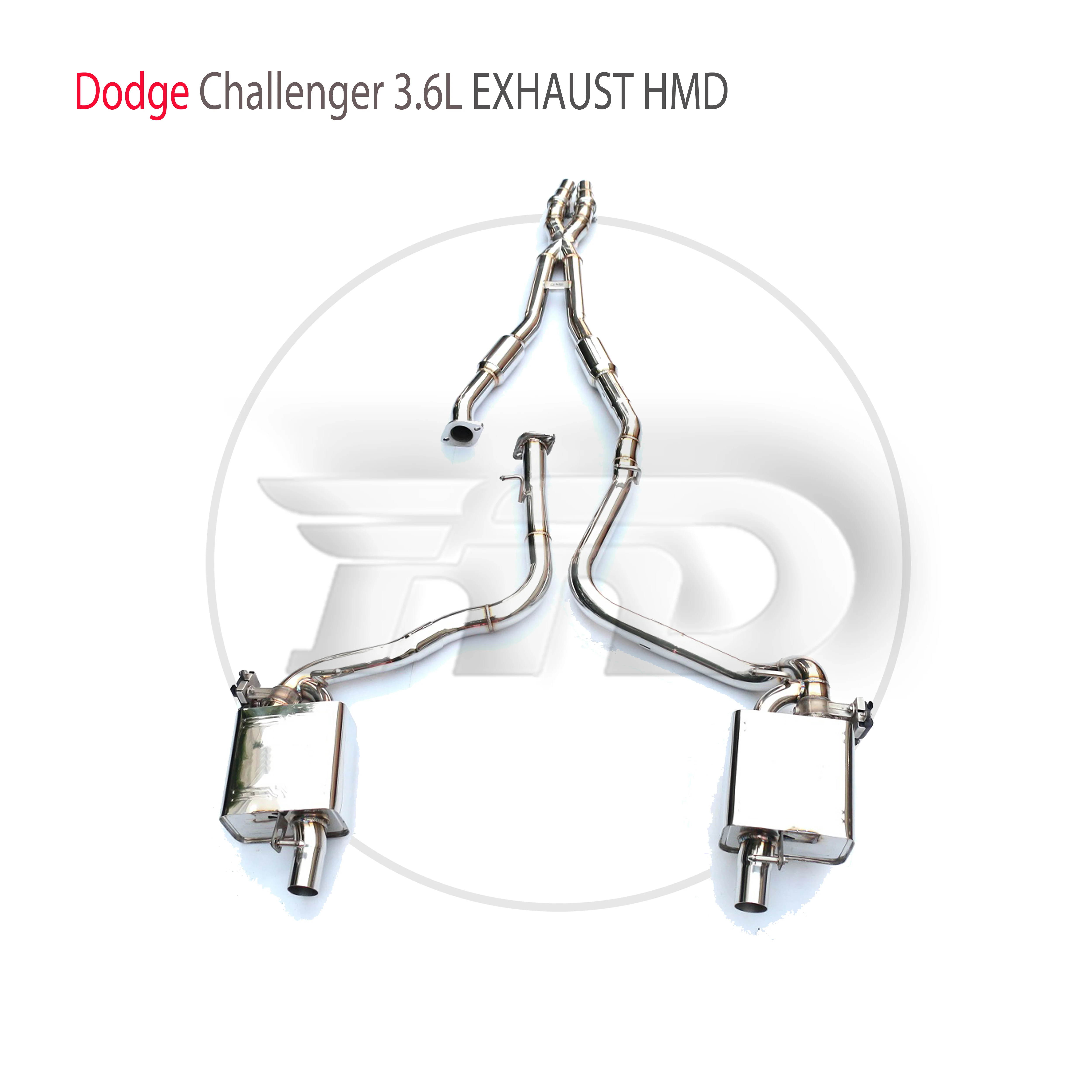 HMD Stainless Steel Exhaust System Performance Catback is Suitable for Dodge Challenger 3.6L Car Valve Muffler
HMD Stainless Steel Exhaust System Performance Catback is Suitable for Dodge Challenger 3.6L Car Valve Muffler