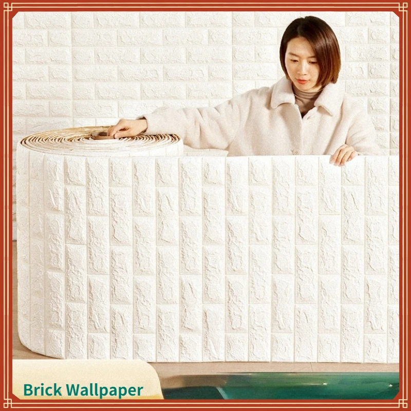 1/5/10m 3D Wallpaper Decoration Self-adhesive Antique Foam Brick Wallpaper Living Room Bedroom Waterproof 3d Wall Sticker
1/5/10m 3D Wallpaper Decoration Self-adhesive Antique Foam Brick Wallpaper Living Room Bedroom Waterproof 3d Wall Sticker