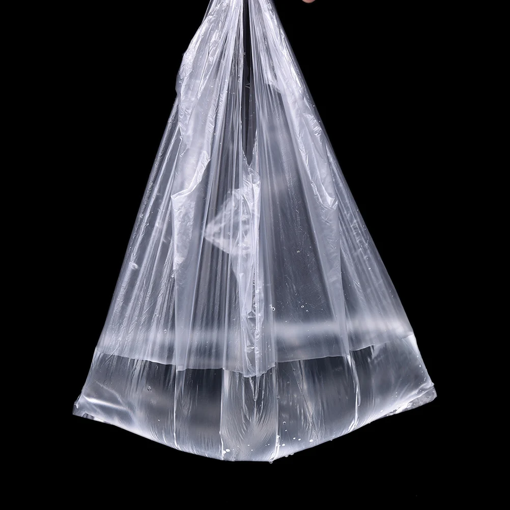 

New 46pcs 15*23cm T-Shirt Carry Out Retail Plastic Bags Recyclable Grocery Shopping,