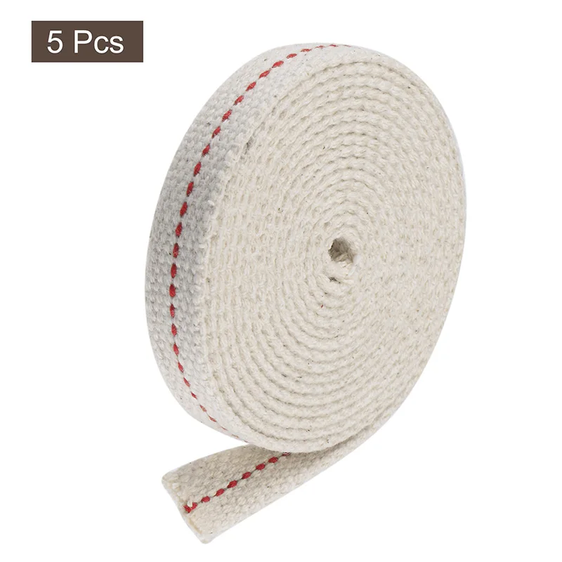 Uxcell 5 Roll 2 Meter Kerosene Lamp Wick Oil Lamp Wick Braided Cotton Core Wick Flat Cotton For Oil Lamp Lighting Lantern Making
Uxcell 5 Roll 2 Meter Kerosene Lamp Wick Oil Lamp Wick Braided Cotton Core Wick Flat Cotton For Oil Lamp Lighting Lantern Making