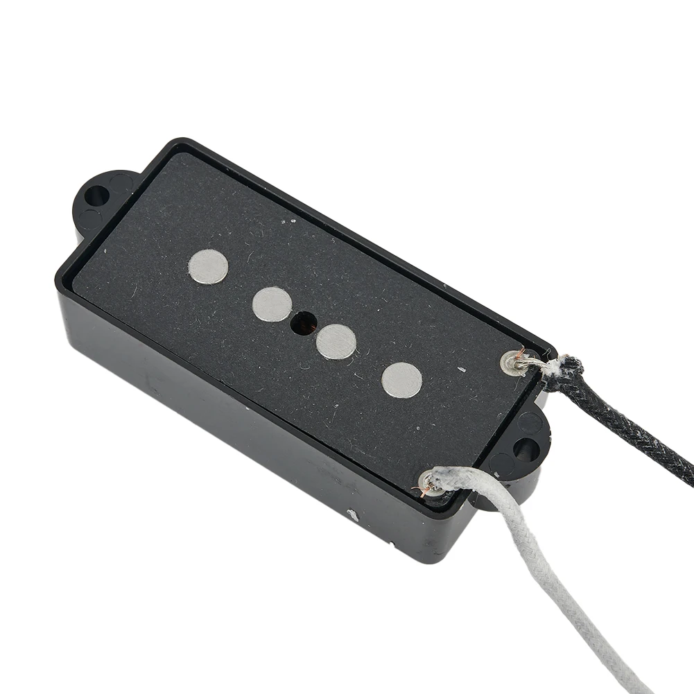 Vintage Alnico 5 Bass Pickups 4-String Pickups Set 10-11K Resistance Split Single Coil Pickup For P Bass Parts Replacement
Vintage Alnico 5 Bass Pickups 4-String Pickups Set 10-11K Resistance Split Single Coil Pickup For P Bass Parts Replacement
