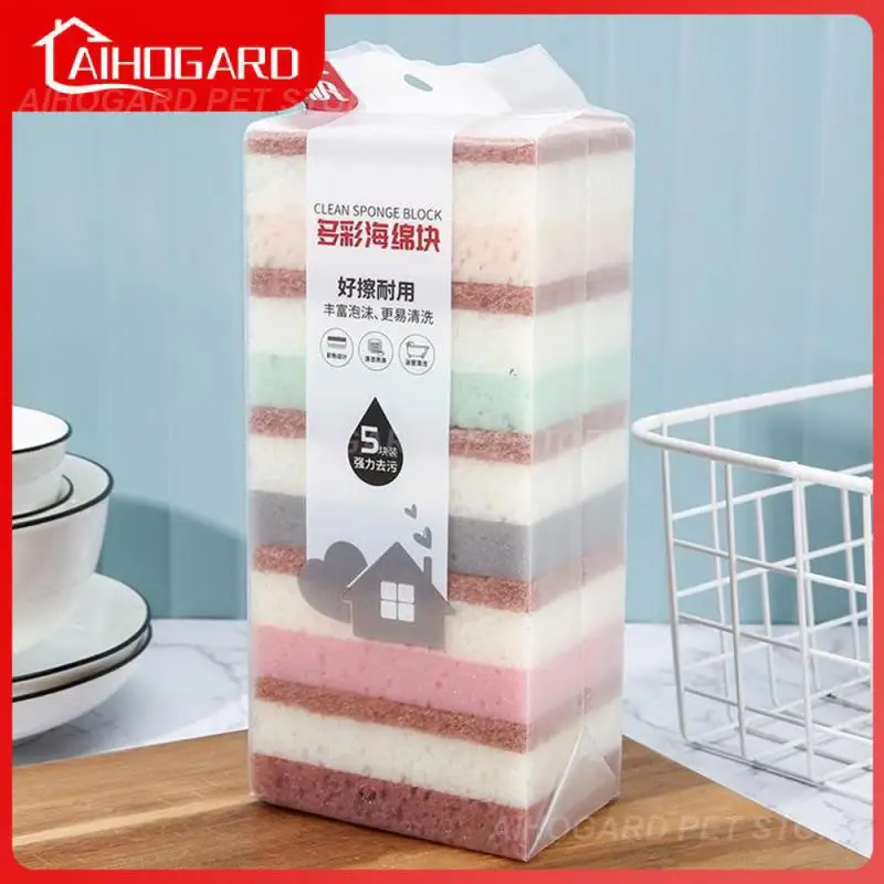 Губка для ежедневного использования не повреждает посуду, моющаяся губка, износостойкий полиуретановый полиэстер, губчатый блок
