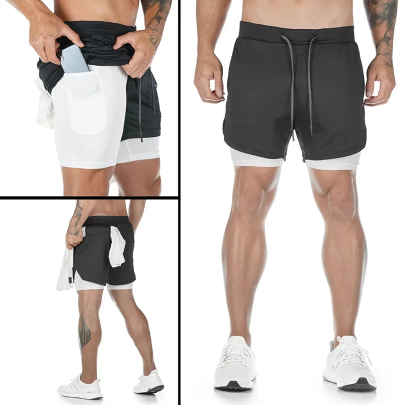 2022 Man Jogging Double-deck Sports Pants Mens 2 In 1 Beach Sport Shorts Running Workout Short Gym Exercise Fitness Sweatpants
2022 Man Jogging Double-deck Sports Pants Mens 2 In 1 Beach Sport Shorts Running Workout Short Gym Exercise Fitness Sweatpants