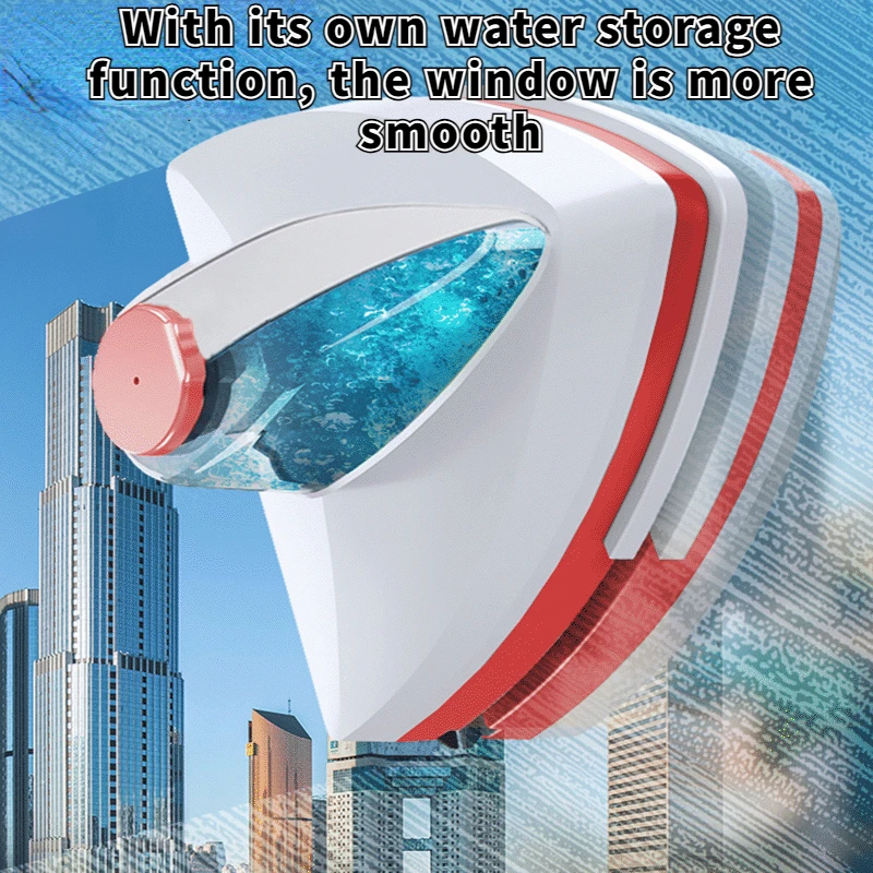 Household Water Injection Glass Wiper Double-sided Magnetic Glass Window Wiper Multi-functional Double-layer Hollow Glass Wiper
Household Water Injection Glass Wiper Double-sided Magnetic Glass Window Wiper Multi-functional Double-layer Hollow Glass Wiper