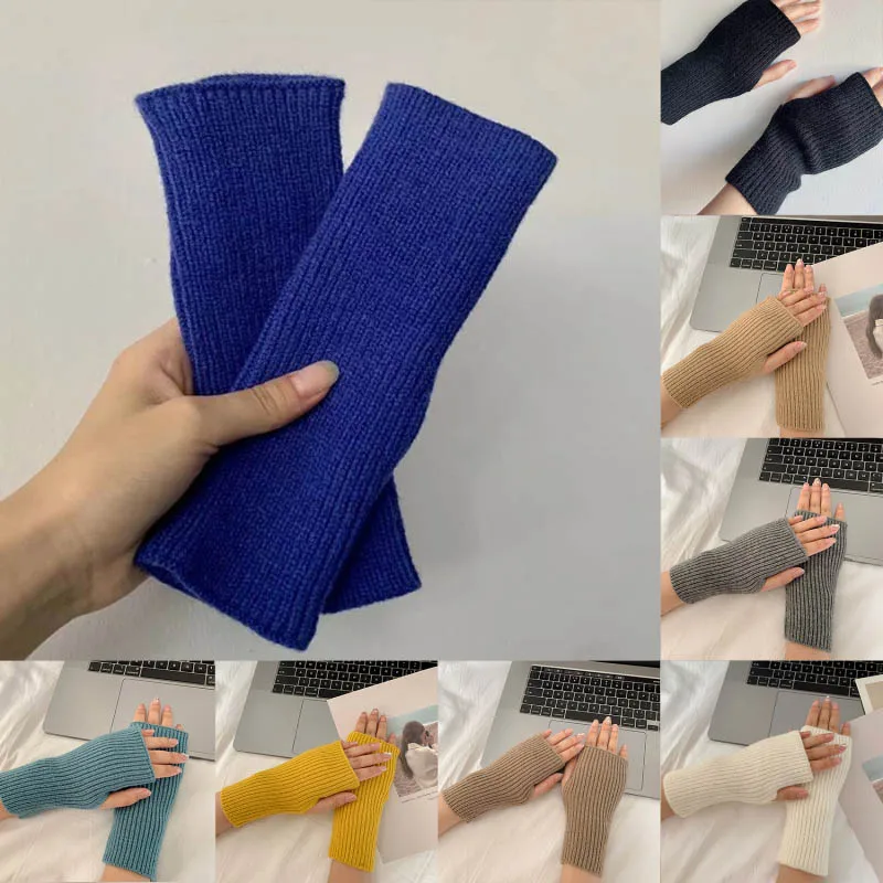 Autumn Women Korea Half-finger Gloves Female and Winter Wool Warmth Fingerless Students Touch Screen Thick Knitted Wristband
Autumn Women Korea Half-finger Gloves Female and Winter Wool Warmth Fingerless Students Touch Screen Thick Knitted Wristband