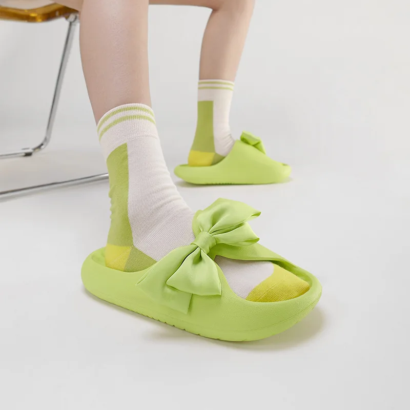 Cute Bowknot Slippers For Women Summer Home Cute Slides Lady Bathroom Non-slip Slippers Lady Sweet Outdoor Beach Sandals Shoes
Cute Bowknot Slippers For Women Summer Home Cute Slides Lady Bathroom Non-slip Slippers Lady Sweet Outdoor Beach Sandals Shoes