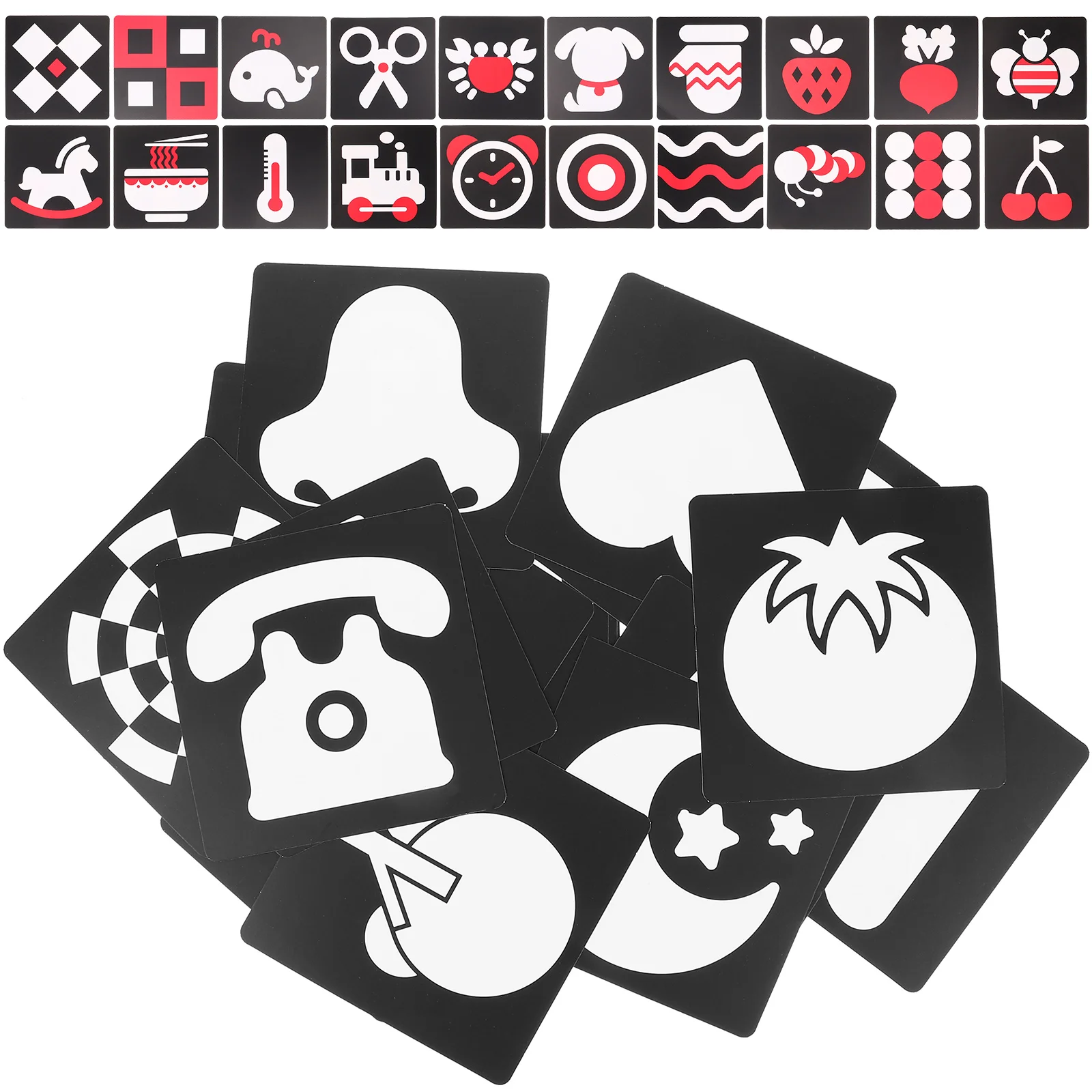 2 Sets Toy Montessori Toys Babies 3-6 Months Black White Cards Newborns Baby Flashcards Activity Paper 0-3months
2 Sets Toy Montessori Toys Babies 3-6 Months Black White Cards Newborns Baby Flashcards Activity Paper 0-3months