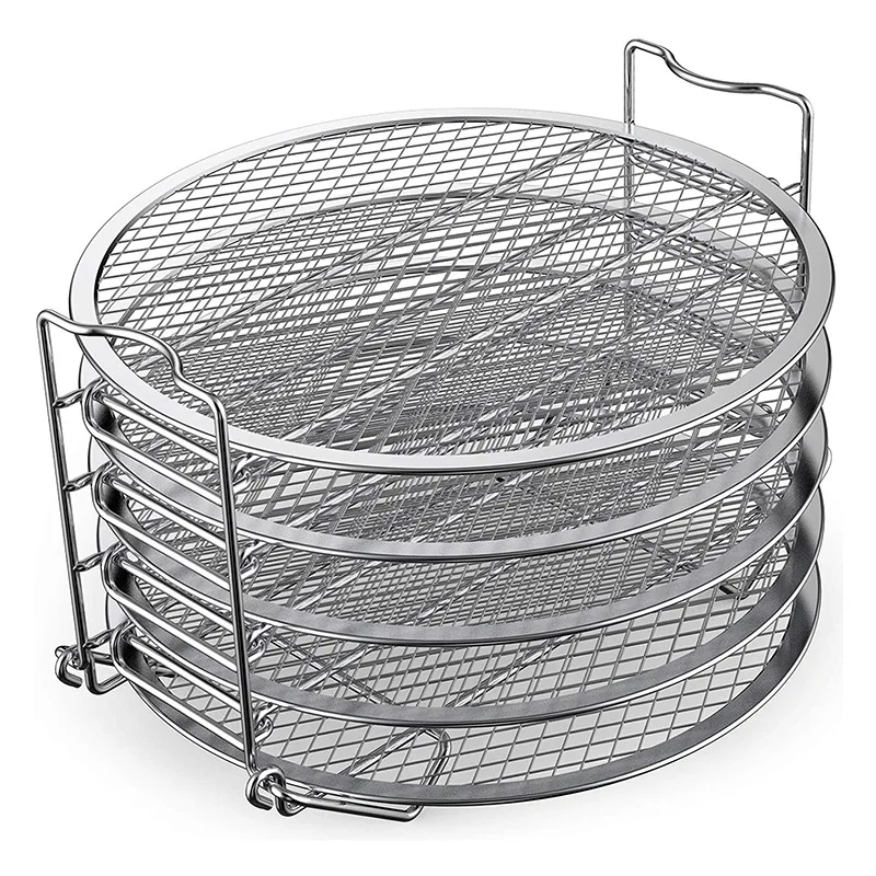 Dehydrator Rack Stainless Steel Stand Accessories Compatible with for Ninja Foodi Pressure Cooker and Air Fryer 6.5
Dehydrator Rack Stainless Steel Stand Accessories Compatible with for Ninja Foodi Pressure Cooker and Air Fryer 6.5