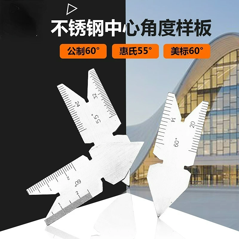3pcs Center Gauge 55 & 60 Angle Degrees Template Inch Metric Screw Thread Pitch Gauge Measuring Lathe Tools
3pcs Center Gauge 55 & 60 Angle Degrees Template Inch Metric Screw Thread Pitch Gauge Measuring Lathe Tools