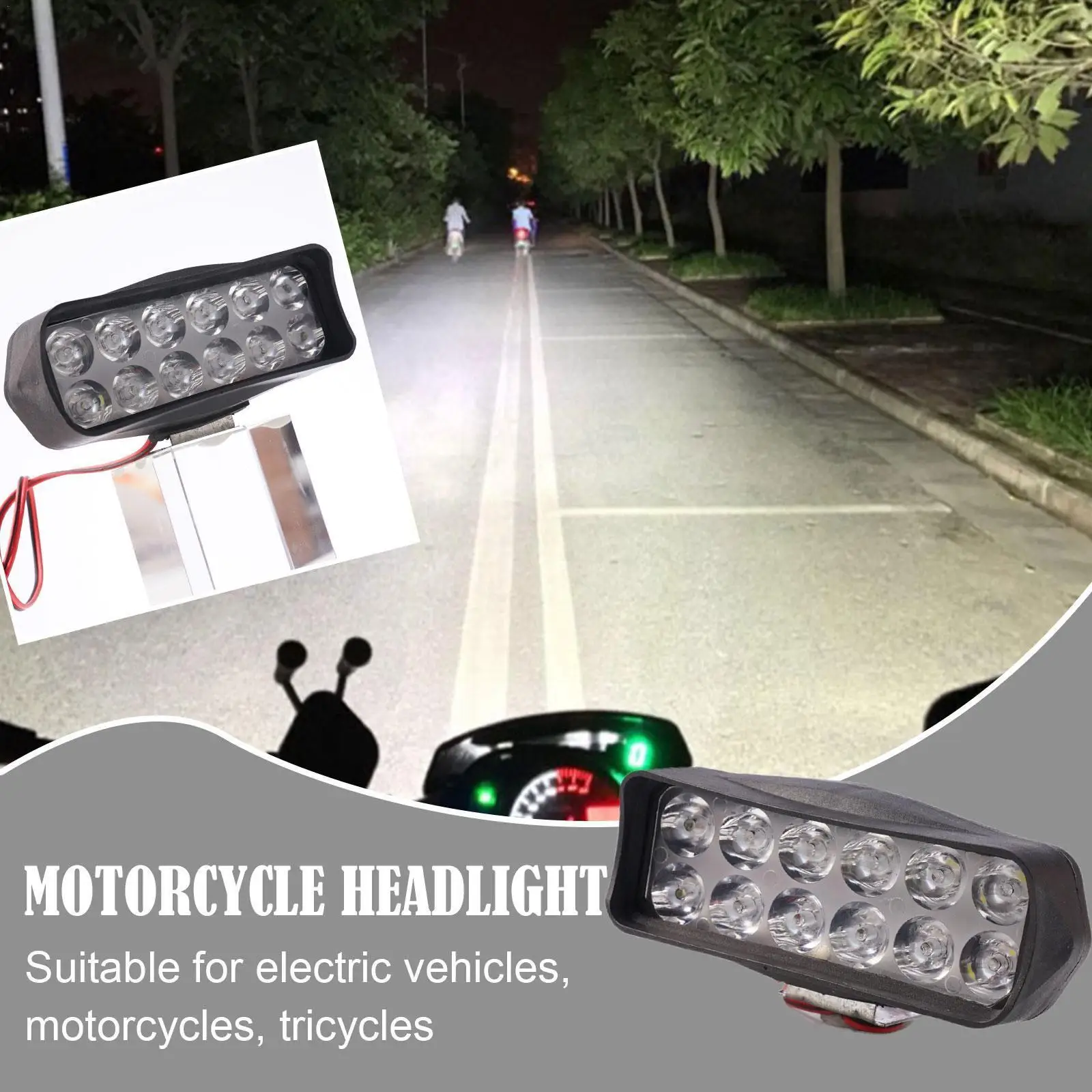Motorcycle Headlight 12V Motorcycle Car Super Bright Light ATV Driving LED Headlamp Scooter Headlight Spotlight Moto Lights
Motorcycle Headlight 12V Motorcycle Car Super Bright Light ATV Driving LED Headlamp Scooter Headlight Spotlight Moto Lights