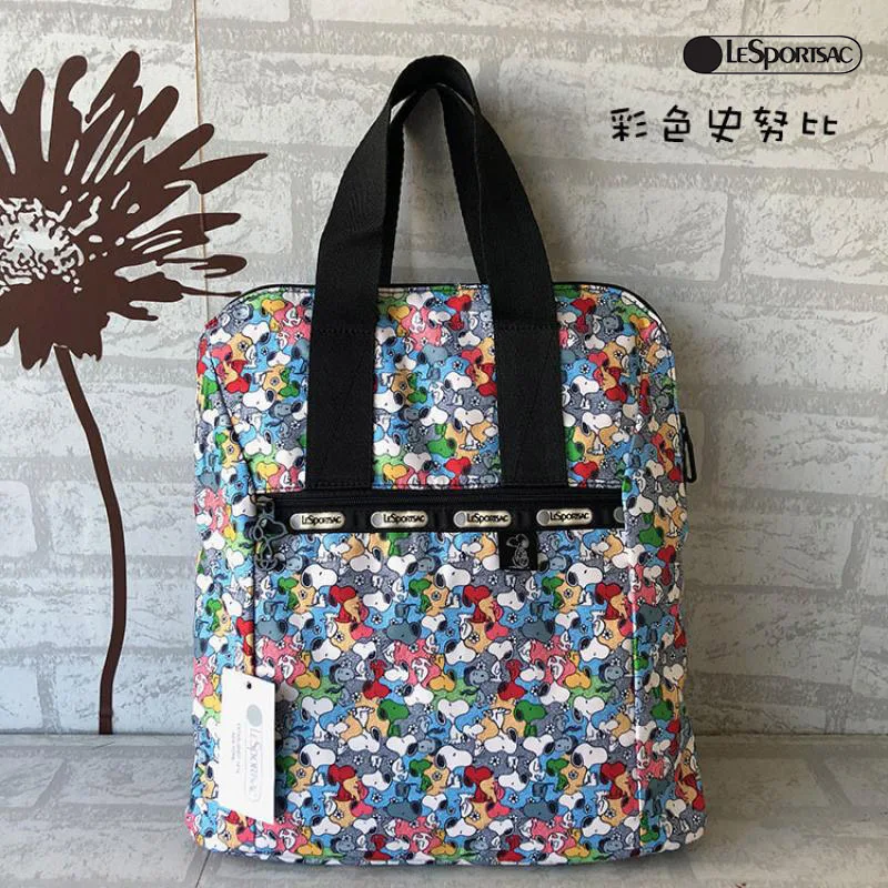 Sanrio Kawaii Snoopy Lesportsac Women's Bags Handbags Backpacks Dual-Use Bags Student School Bags Large Capacity Travel Bags
Sanrio Kawaii Snoopy Lesportsac Women's Bags Handbags Backpacks Dual-Use Bags Student School Bags Large Capacity Travel Bags