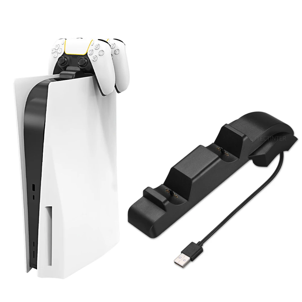 NEW Fast Charger For PS5 Wireless Controller USB Type-C Charging Dock Station Cradle For Sony PS5 Joystick Gamepad Accessories
NEW Fast Charger For PS5 Wireless Controller USB Type-C Charging Dock Station Cradle For Sony PS5 Joystick Gamepad Accessories