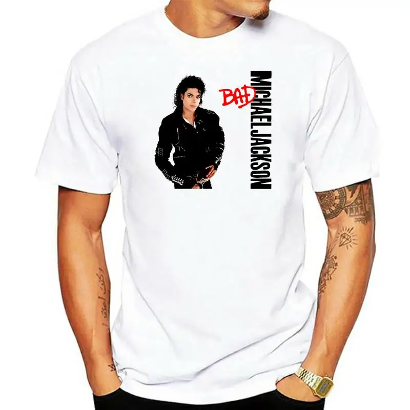 New Summer Michael Jackson Bad Graphic T-shirt Man Short Sleeve Organic Cotton Men Tee Shirt Tops Tee 3XL
New Summer Michael Jackson Bad Graphic T-shirt Man Short Sleeve Organic Cotton Men Tee Shirt Tops Tee 3XL