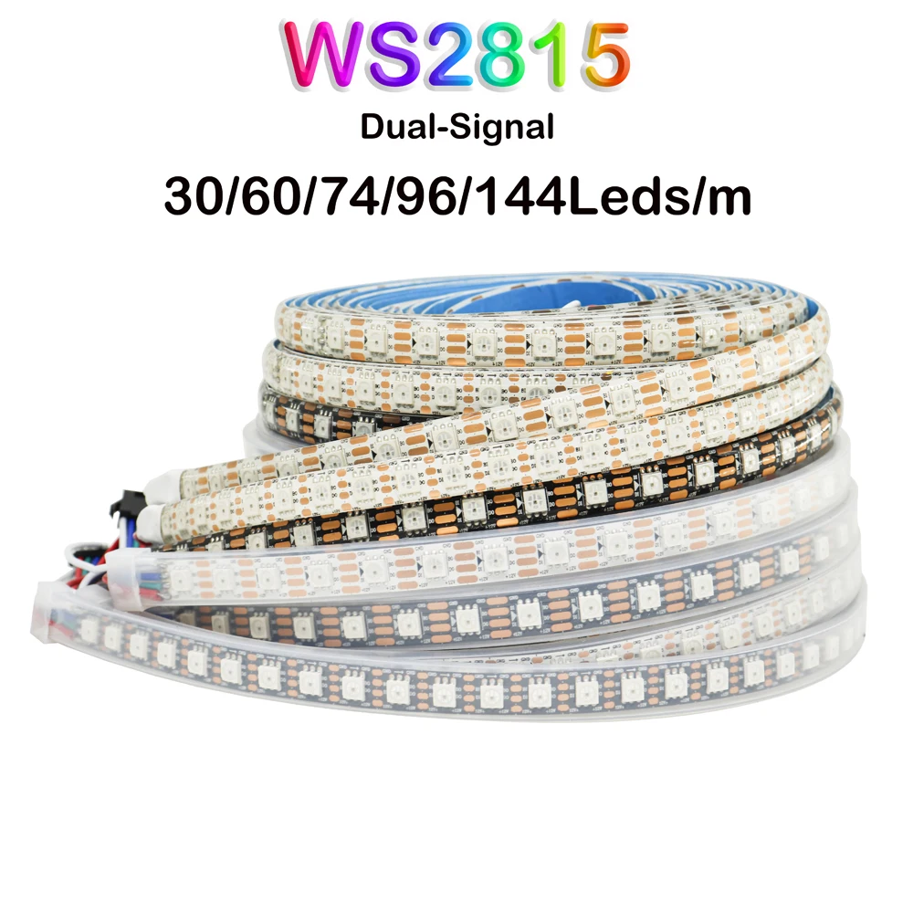 RGB светодиодная лента Xnbada WS2812B 12В
RGB светодиодная лента Xnbada WS2812B 12В