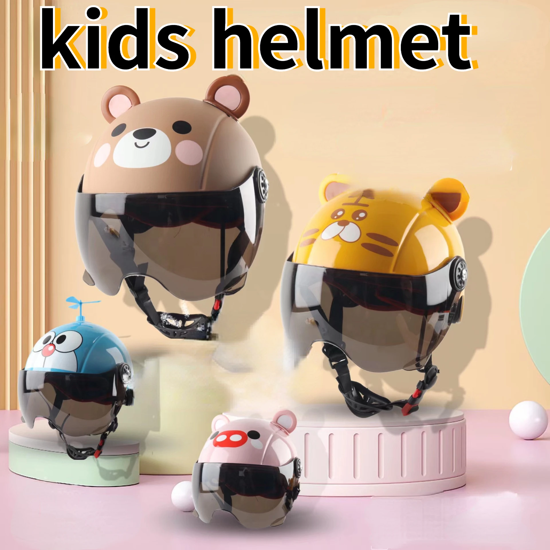 Children's Helmet Electric Car Female Summer Boys Child Baby Half Helmet Full Face Helmet Gray Four Seasons Universal Helmet
Children's Helmet Electric Car Female Summer Boys Child Baby Half Helmet Full Face Helmet Gray Four Seasons Universal Helmet