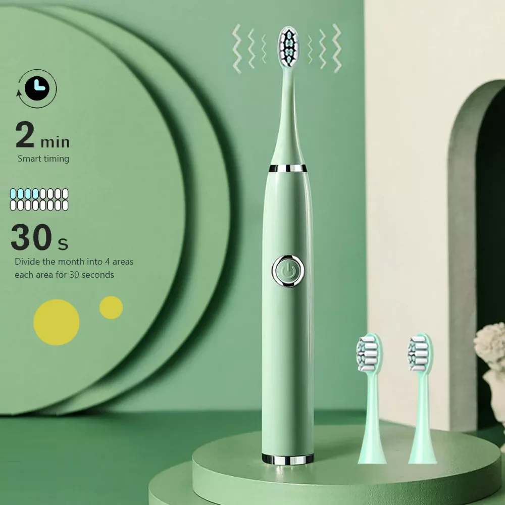 Super Sonic Electric Toothbrushes for Adults Kid Smart Timer Whitening Toothbrush IPX7 Waterproof Replaceable AA Battery Version
Super Sonic Electric Toothbrushes for Adults Kid Smart Timer Whitening Toothbrush IPX7 Waterproof Replaceable AA Battery Version