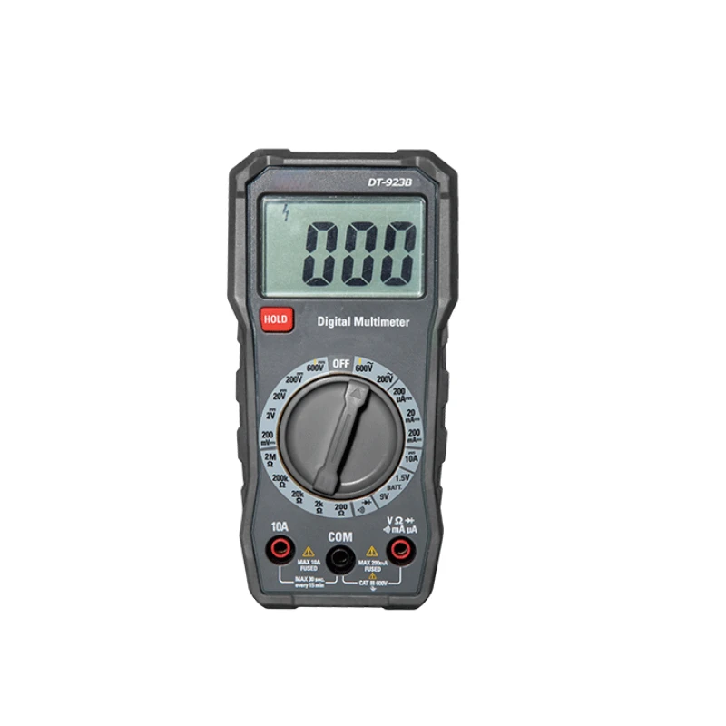 DT-923B Automatic Ranging MINI Low Price Pocket Digital Multimeter Tester with Resistance Continuity
DT-923B Automatic Ranging MINI Low Price Pocket Digital Multimeter Tester with Resistance Continuity