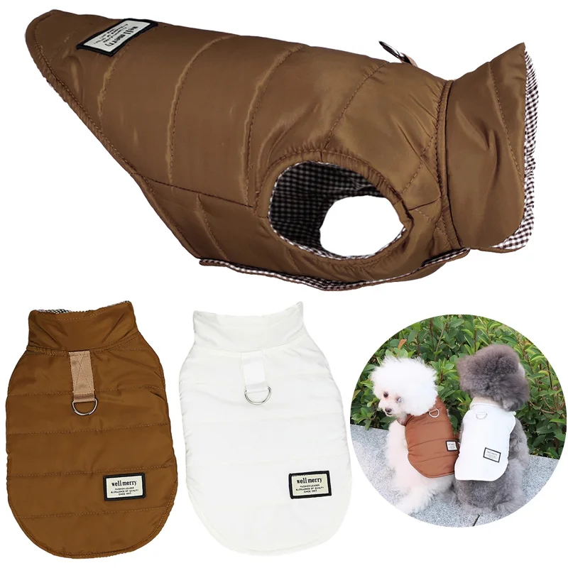Puppy Jacket Winter Dog Clothes for Small Medium Dogs Cats Coat Yorkshire French Bulldog Outfits Chihuahua Front Back Clothing
Puppy Jacket Winter Dog Clothes for Small Medium Dogs Cats Coat Yorkshire French Bulldog Outfits Chihuahua Front Back Clothing