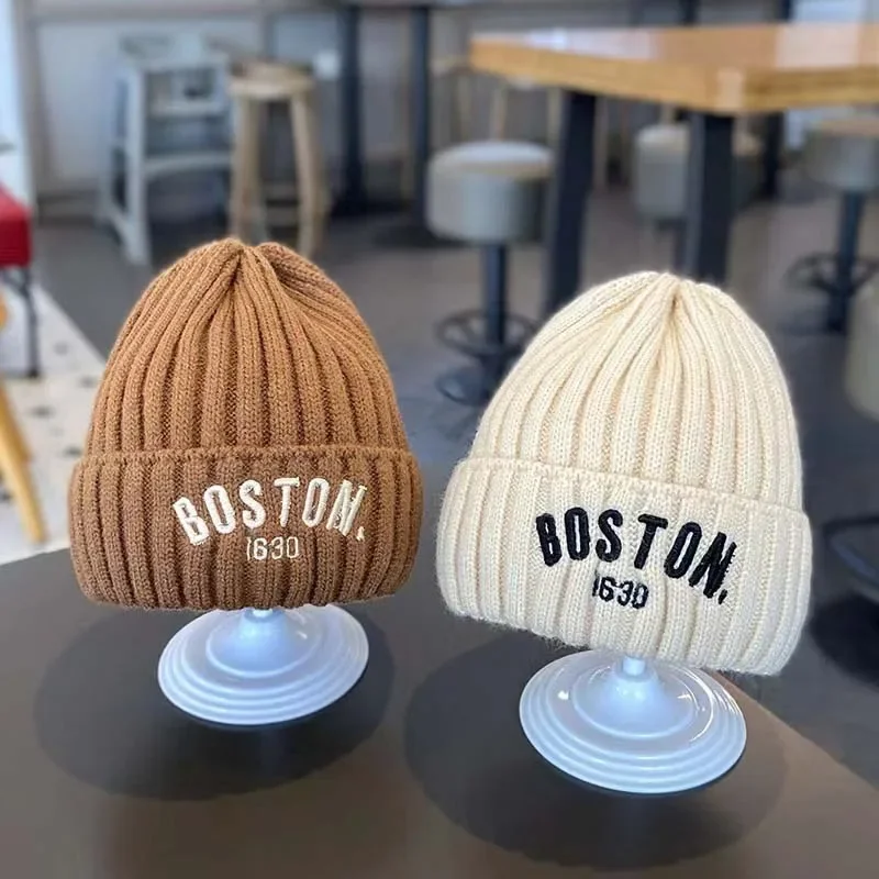 New Korean Letter Baby Hat Winter Warm Baby Boys Girls Hat Bonnet Soft Ear Protection Infant Toddler Knitted Kids Cap Beanies
New Korean Letter Baby Hat Winter Warm Baby Boys Girls Hat Bonnet Soft Ear Protection Infant Toddler Knitted Kids Cap Beanies