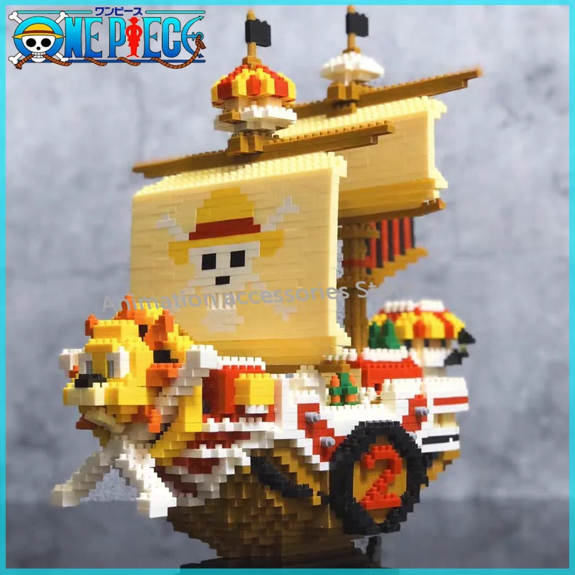 Anime One Piece Ship Series Building Blocks Model Pirate No. Thousand Sunny Children's Puzzle Assembled Toys Boy's Birthday Gift
Anime One Piece Ship Series Building Blocks Model Pirate No. Thousand Sunny Children's Puzzle Assembled Toys Boy's Birthday Gift