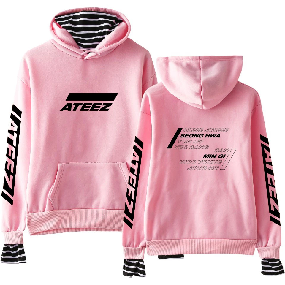 2021 Fashion Hoodies ATEEZ Women Clothes Girls Hoodie Sweatshirts Hip Hop Kpop womens Casual Harajuku Tops spring pullover
2021 Fashion Hoodies ATEEZ Women Clothes Girls Hoodie Sweatshirts Hip Hop Kpop womens Casual Harajuku Tops spring pullover