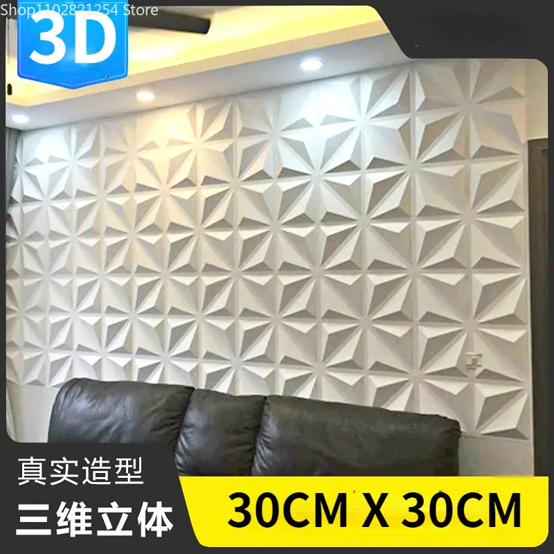 3D Tile Panel Mould Plaster 3D Wall Sticker Living Room Wallpaper Mural Waterproof Bathroom Kitchen 30x30cm
3D Tile Panel Mould Plaster 3D Wall Sticker Living Room Wallpaper Mural Waterproof Bathroom Kitchen 30x30cm