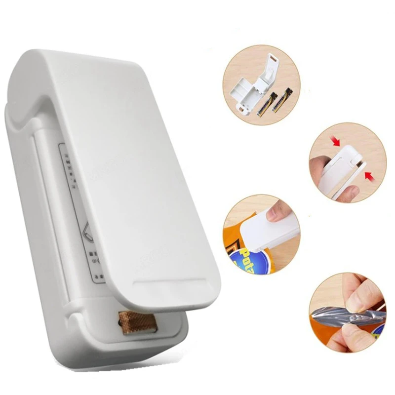 Mini Heat Bag Packaging Sealer Plastic Bag Clip Sealing Machine Food Storage Seal Snack Sealing Portable Kitchen Tool Accessory
Mini Heat Bag Packaging Sealer Plastic Bag Clip Sealing Machine Food Storage Seal Snack Sealing Portable Kitchen Tool Accessory