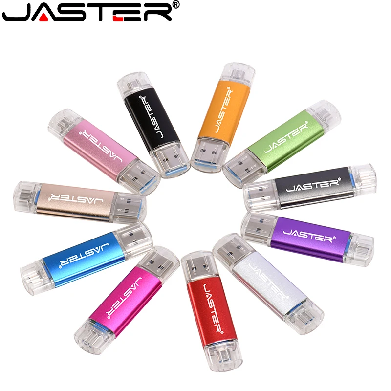 JASTER Free Custom LOGO USB 3.0 High-Speed Flash Drive 3.0 OTG USB Stick 128GB 64GB 32GB 16GB Portable Dual-Port Micro USB / PC
JASTER Free Custom LOGO USB 3.0 High-Speed Flash Drive 3.0 OTG USB Stick 128GB 64GB 32GB 16GB Portable Dual-Port Micro USB / PC
