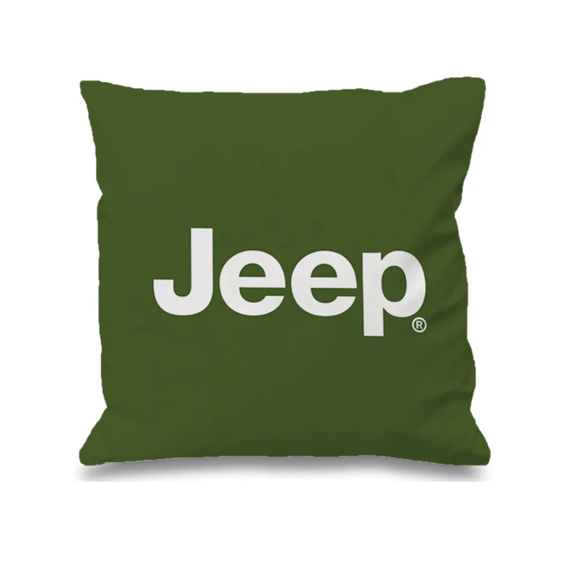 

J-Jeep Decorative Sofa Cushions Cover 45x45 Couple Pillow Pillowcases 50x50 Pilow Cases Pillowcase for Living Room Pillows 40x40