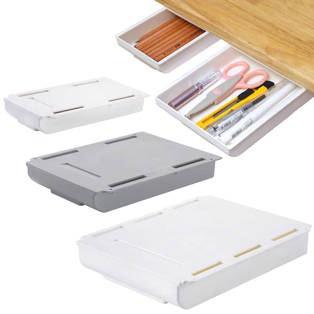 Desk Organizers Storage Drawer Self-adhesive Storage Box Office Stationery Tools Organizers Knife Fork Kitchen Organizer Makeup
Desk Organizers Storage Drawer Self-adhesive Storage Box Office Stationery Tools Organizers Knife Fork Kitchen Organizer Makeup