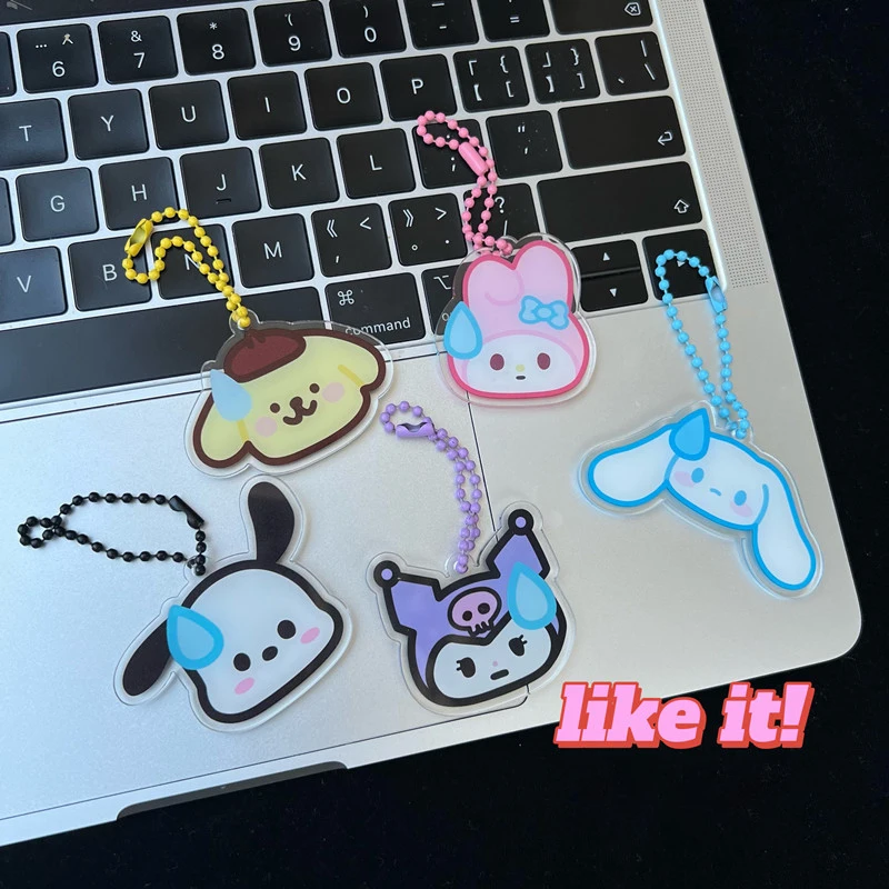 Sanrio Keychain Kuromi Cinnamoroll Pendant Melody Anime Figure Double Sided Transparent Acrylic Kawaii Doll Decorate Toys Gifts
Sanrio Keychain Kuromi Cinnamoroll Pendant Melody Anime Figure Double Sided Transparent Acrylic Kawaii Doll Decorate Toys Gifts