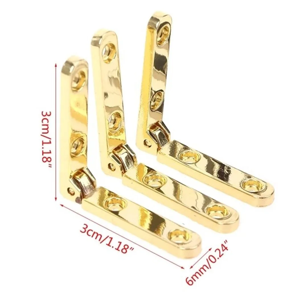 Home Improvement Door Hinges10Pcs/Bag 90 Degree Hinges Zinc Alloy Spring Hinge For Wooden Box Jewellery Case
Home Improvement Door Hinges10Pcs/Bag 90 Degree Hinges Zinc Alloy Spring Hinge For Wooden Box Jewellery Case