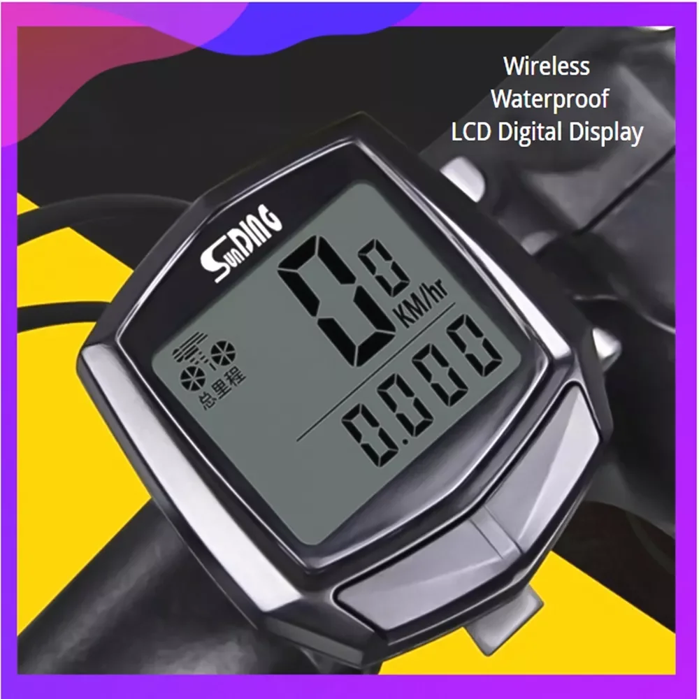 SD-581 Bike Computer Multifunctional Wireless Bicycle Sensor MTB Road Bike Speedometer / Stopwatch With LCD Digital Display
SD-581 Bike Computer Multifunctional Wireless Bicycle Sensor MTB Road Bike Speedometer / Stopwatch With LCD Digital Display