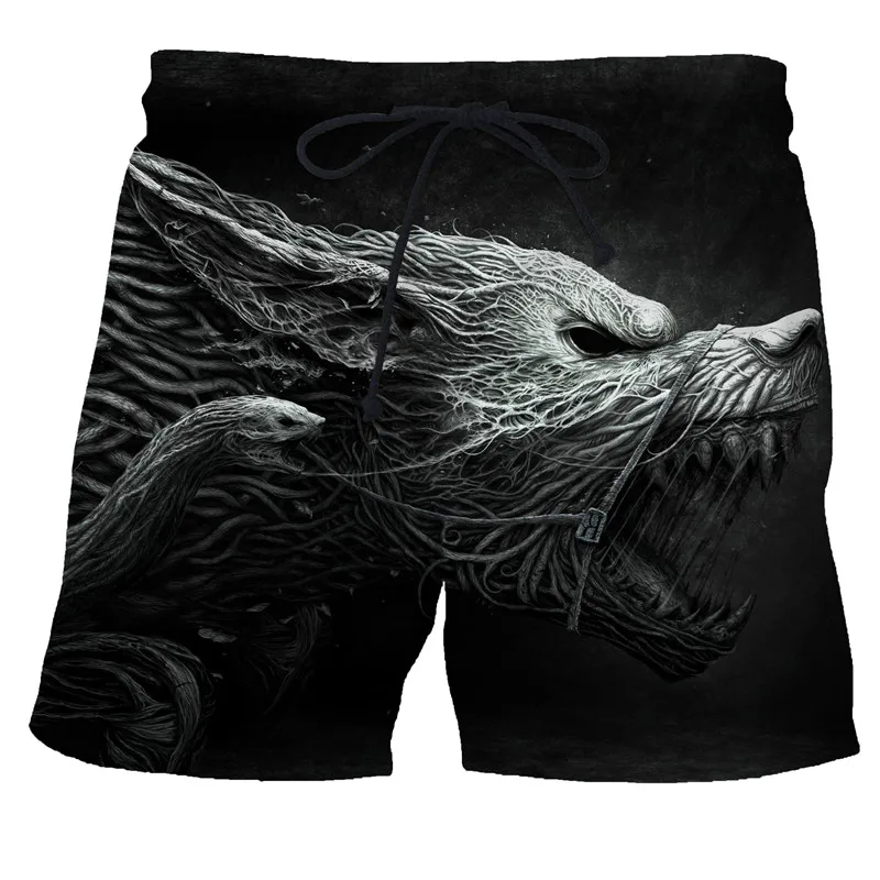 Summer New Wolf Shorts Sport Men Animal Casual Short Pants Cargo Black Beach Shorts Gothic Fitness Mens Shorts Gym Male Homme
Summer New Wolf Shorts Sport Men Animal Casual Short Pants Cargo Black Beach Shorts Gothic Fitness Mens Shorts Gym Male Homme