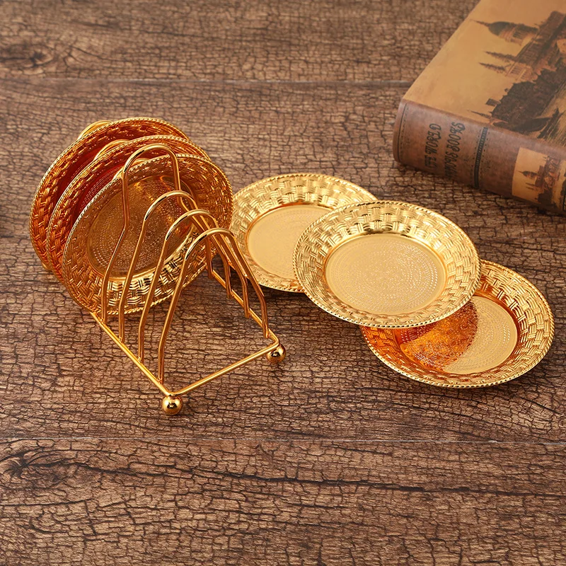 6 Pcs Metal Plate With Shelves Reusable Camping Plates Safe Feeding Serving Flat Plate Double Compact Dish Drainer for Kitchen
6 Pcs Metal Plate With Shelves Reusable Camping Plates Safe Feeding Serving Flat Plate Double Compact Dish Drainer for Kitchen
