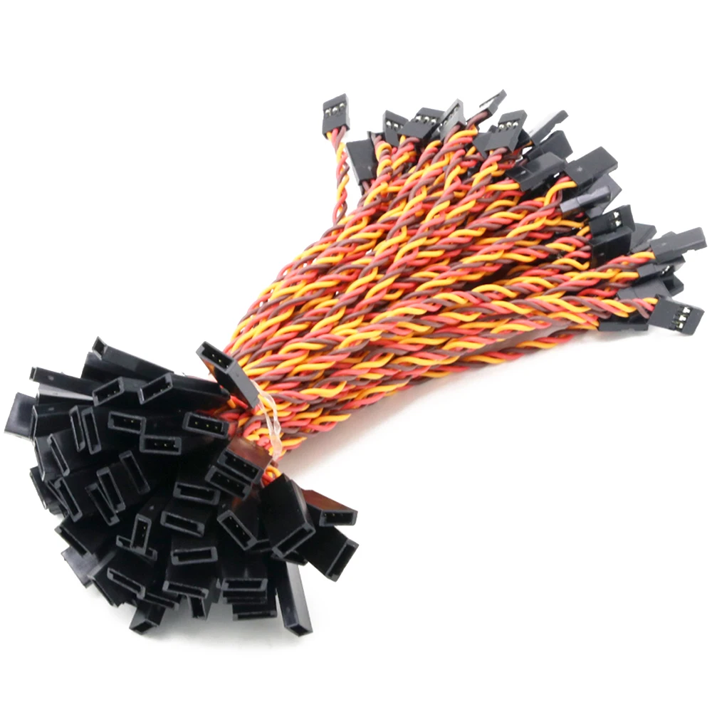 10pcs/lot 10/15/20/30/50/100cm Anti-interference Servo Extension Cable 30/60 Core For Futaba & JR Servo Helicopter Car Part Toy
10pcs/lot 10/15/20/30/50/100cm Anti-interference Servo Extension Cable 30/60 Core For Futaba & JR Servo Helicopter Car Part Toy