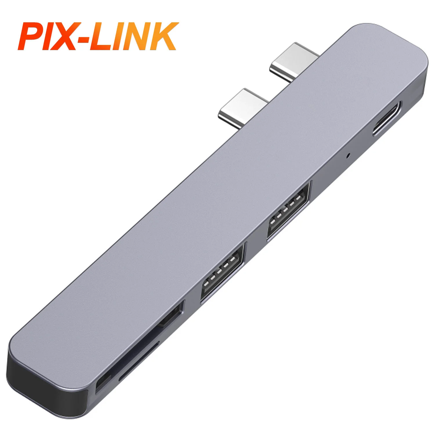 PIXLINK Type C двойная стандартная док-станция для зарядки PD 100 Вт SD/TF карта удлинитель для ноутбука док-станция адаптер стандарта для Macbook
PIXLINK Type C двойная стандартная док-станция для зарядки PD 100 Вт SD/TF карта удлинитель для ноутбука док-станция адаптер стандарта для Macbook