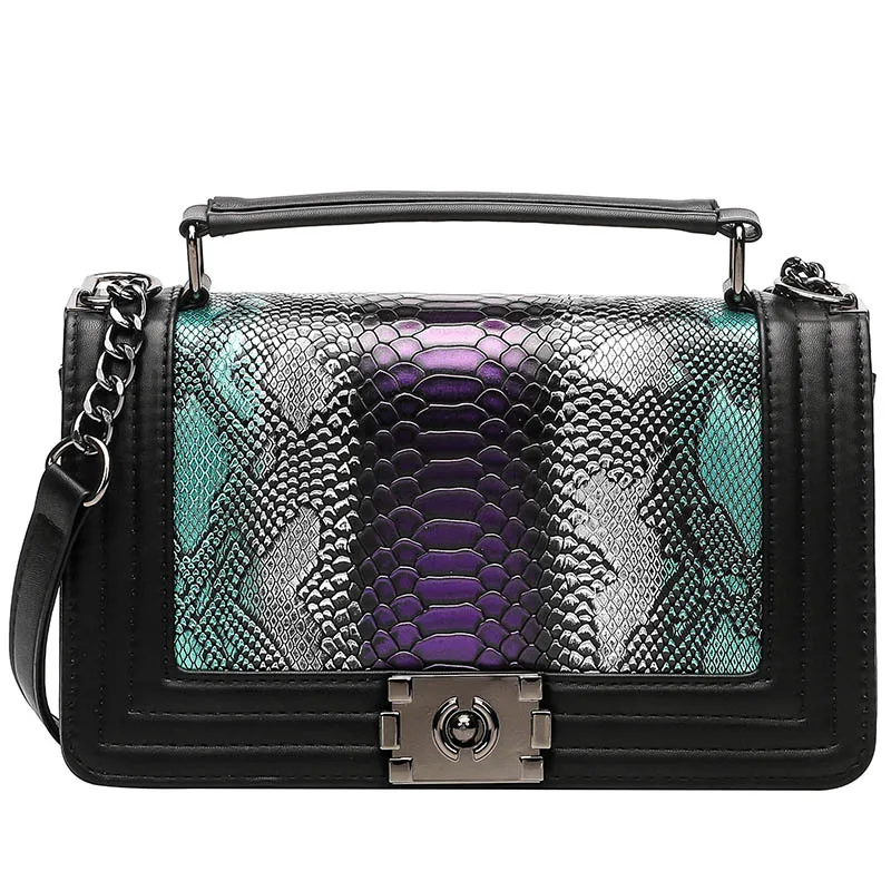 Luxury Brand Snake Crossbody bag for Women Classic Leather Handbags Designer purse female single Shoulder Bag Sac A Main
Luxury Brand Snake Crossbody bag for Women Classic Leather Handbags Designer purse female single Shoulder Bag Sac A Main