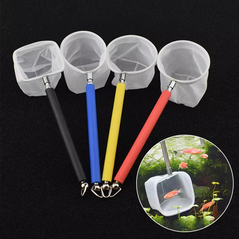 18-53Cm Flexible Aquarium Fish Tank Catch Net Fishnet Retractable 3D Fish Scoop Long Handle Cleaning Tool Catching Fishnet New
18-53Cm Flexible Aquarium Fish Tank Catch Net Fishnet Retractable 3D Fish Scoop Long Handle Cleaning Tool Catching Fishnet New