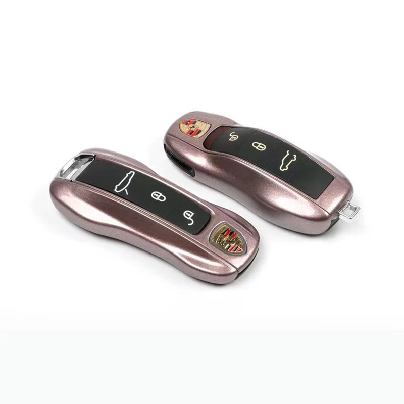 3pcs Key Case Car Fob Remote Control Cover Shell for Porsche Panarema Cayenne Macan 718/911 Boxster Cayman Replace Accessories
3pcs Key Case Car Fob Remote Control Cover Shell for Porsche Panarema Cayenne Macan 718/911 Boxster Cayman Replace Accessories